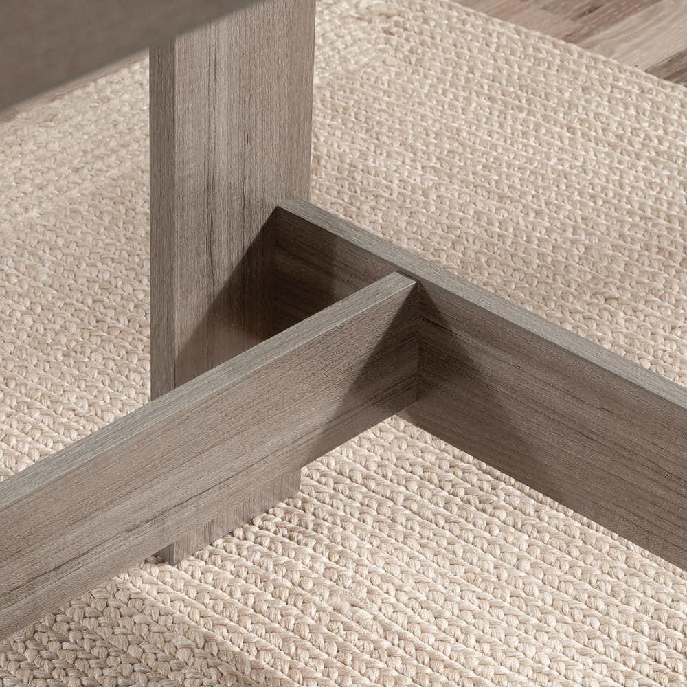 Sauder Writing Desk in Silver Sycamore