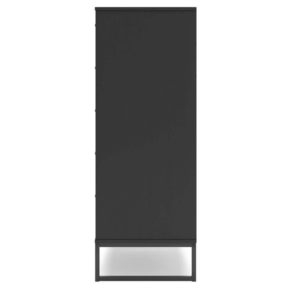 Signature Design by Ashley Socalle 5 Drawer Dresser, Black