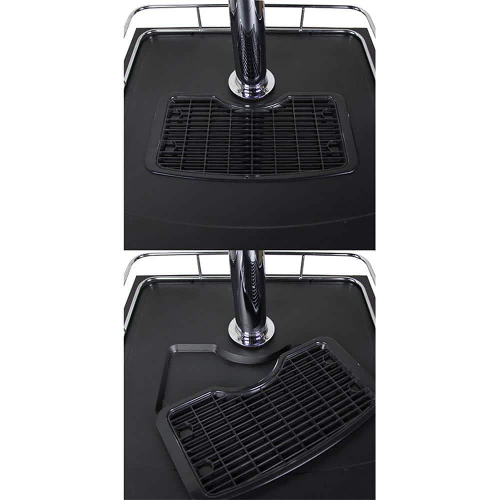 Kegco Kegco 5.6 Cubic Feet Dual Tap Freestanding Kegerator with Adjustable Temperature