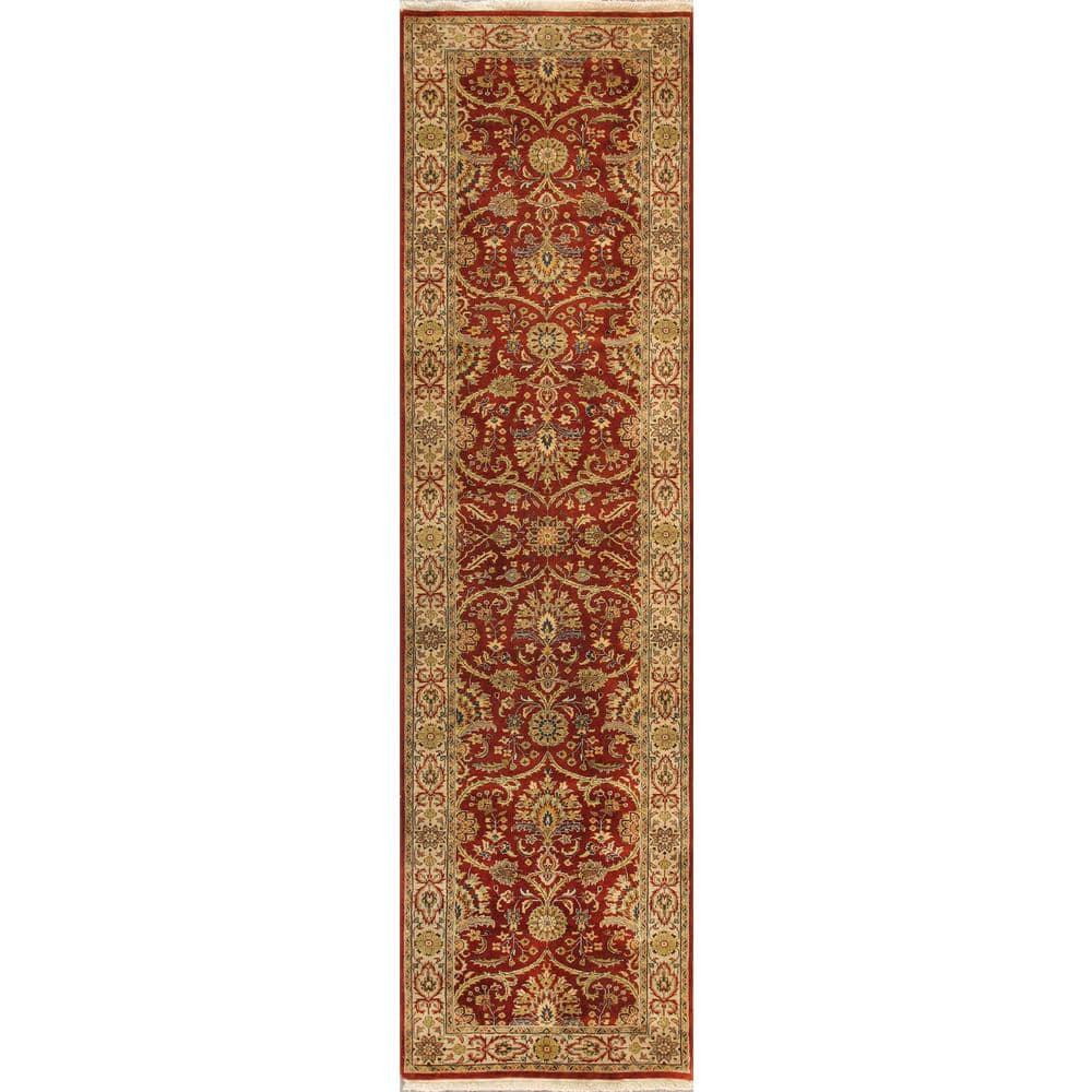 Pasargad Baku Hand Knotted Wool Floral Rug