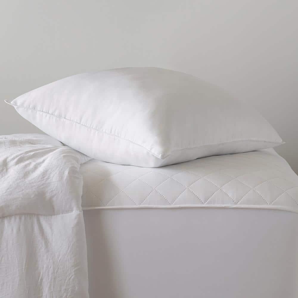 Ella Jayne White Down 100% Certified RDS Soft Stomach Sleeper Pillow - Standard