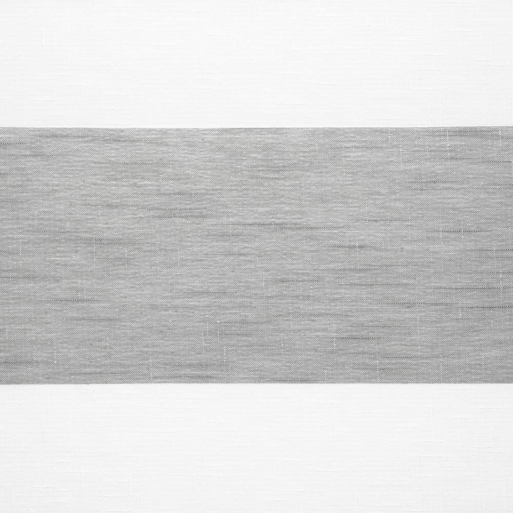 Exclusive Home Darma Sheer Linen Rod Pocket Curtain Panel Pair, 50"x108", Black Pearl
