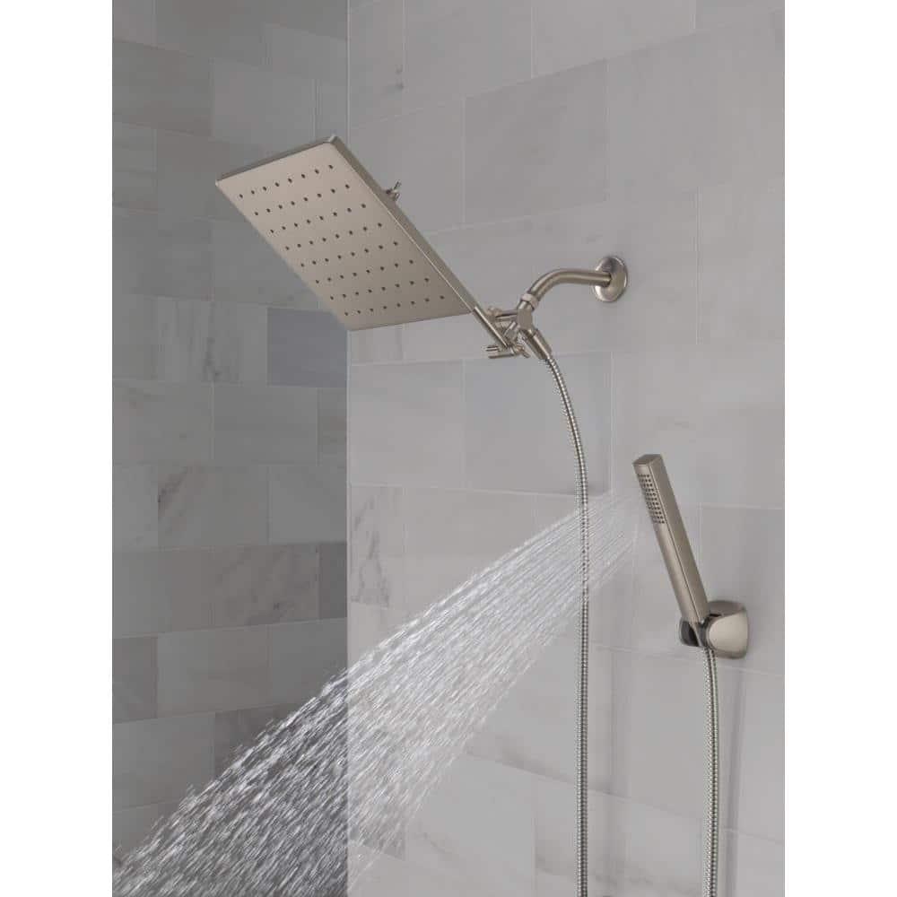 10-inch Raincan Shower Head and Hand Held Shower Combo, Rainfall Shower Head and Hand Shower