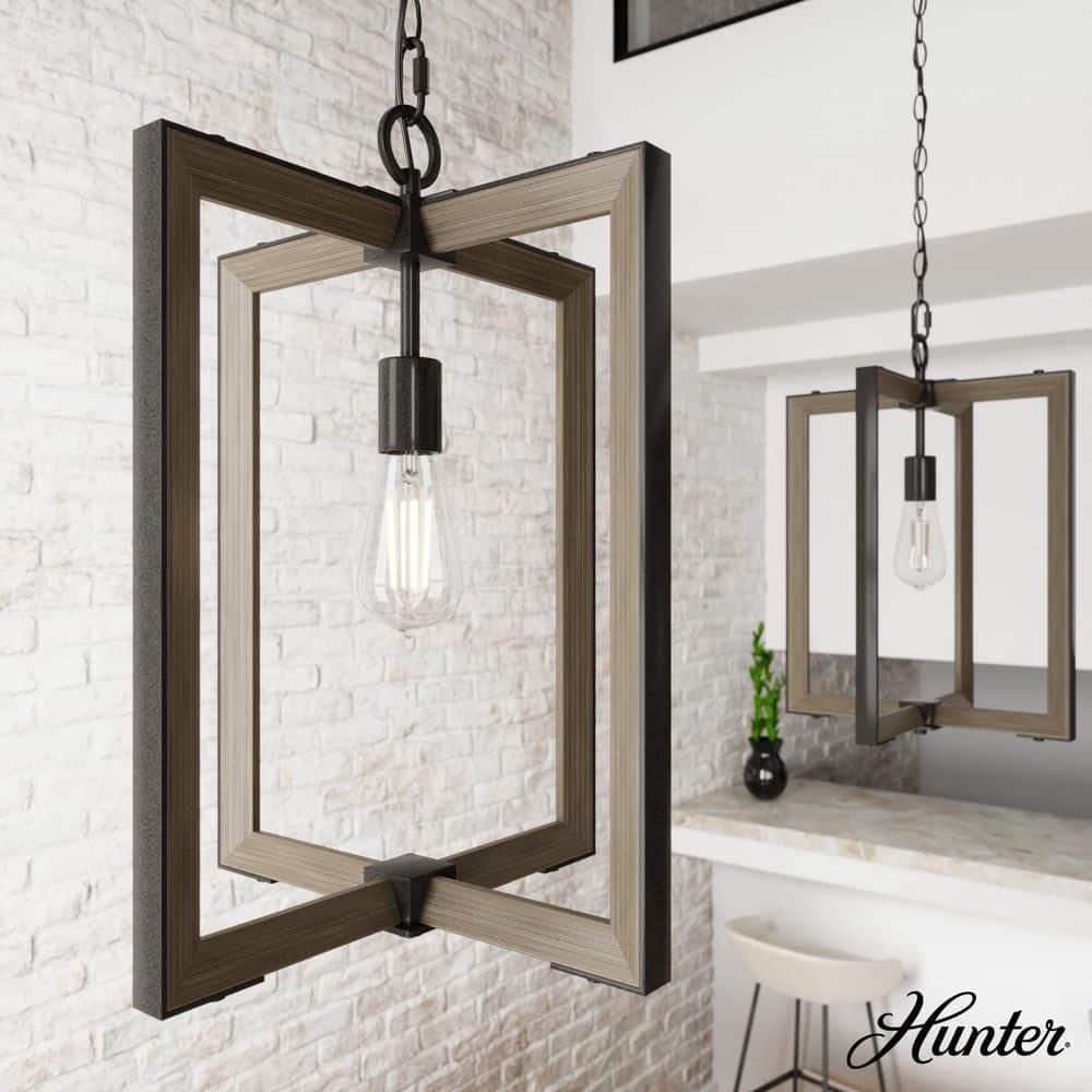 Woodburn 1 - Light Single Geometric Pendant
