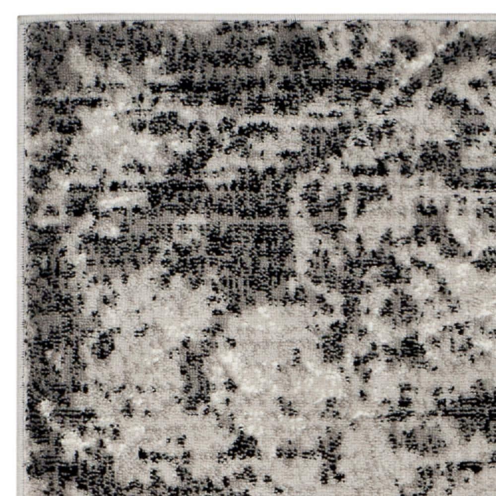 Skyler SKY186 Power Loomed Indoor Area Rug - Charcoal/Ivory - 5'1"x7'6" - Safavieh