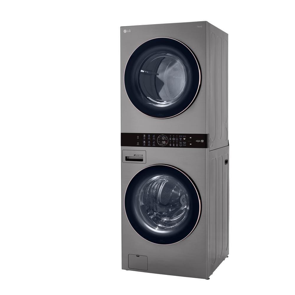 LG LG Single Unit Front Load WashTower with Center Control Washer and 7.4 cu. ft. Electric Dryer, 4.5 cu. ft. WKE100HVA