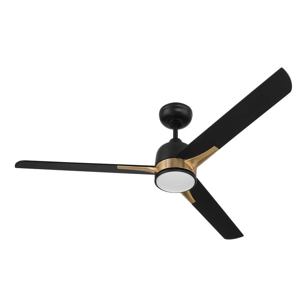Latitude Run® Eiladh 52" Ceiling Fan with LED Lights & Wall Control