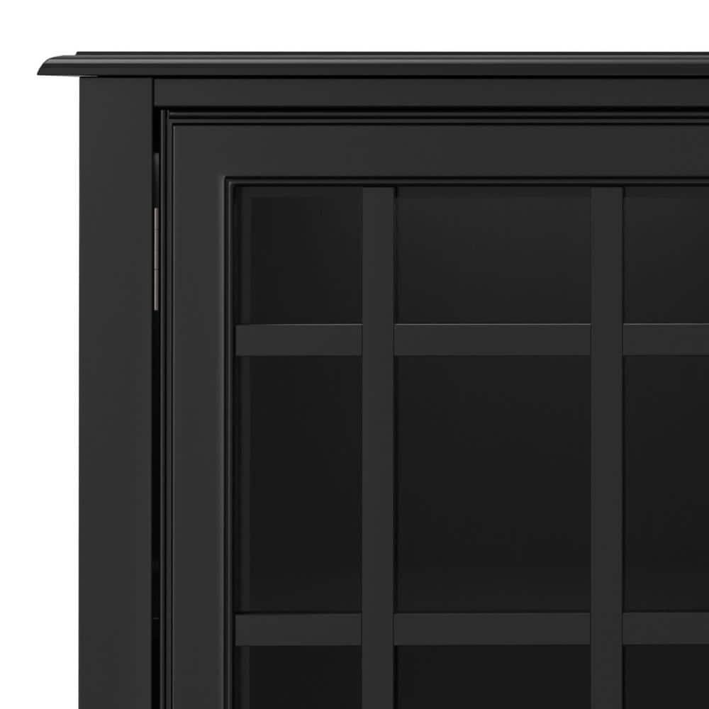 Simpli Home Connaught Wide Storage Cabinet Buffet
