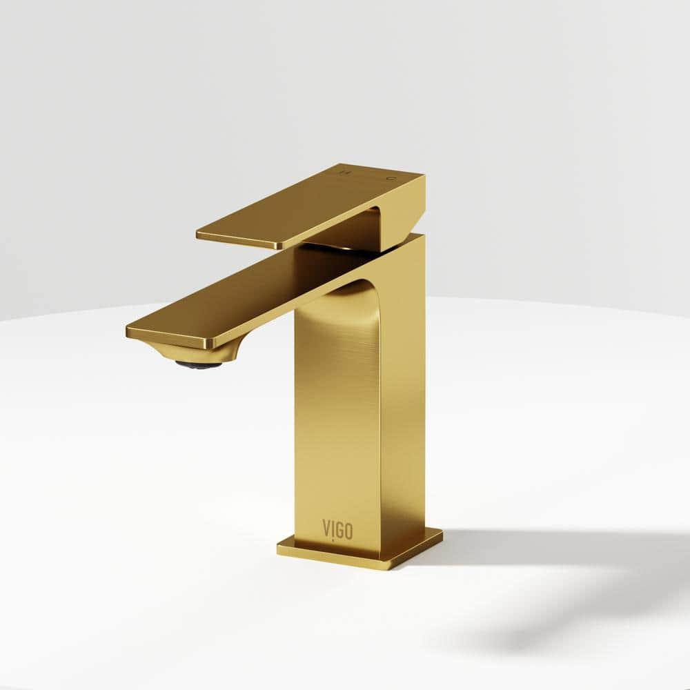Dunn 6" H Single Handle Single Hole Bathroom Faucet