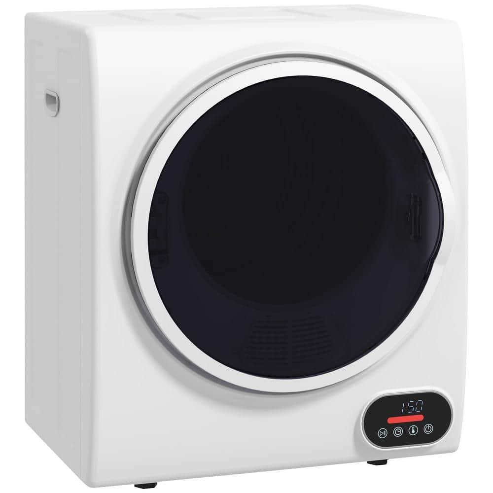 HomCom 1.5 Cubic Feet Vented Electric Stackable Dryer