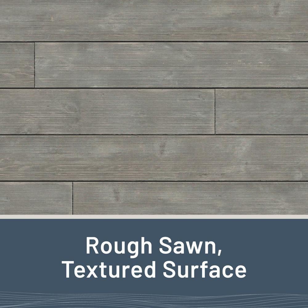 1 in. x 8 in. x 8 ft. Barn Wood Gray Pine Shiplap Board (6-Pack)
