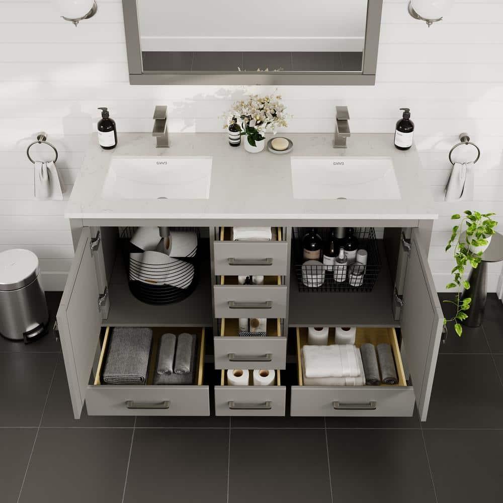 Eviva London 48" Double Bathroom Vanity