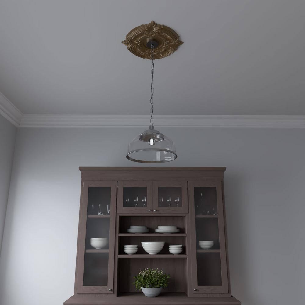 Attica Thermoformed PVC Ceiling Medallion