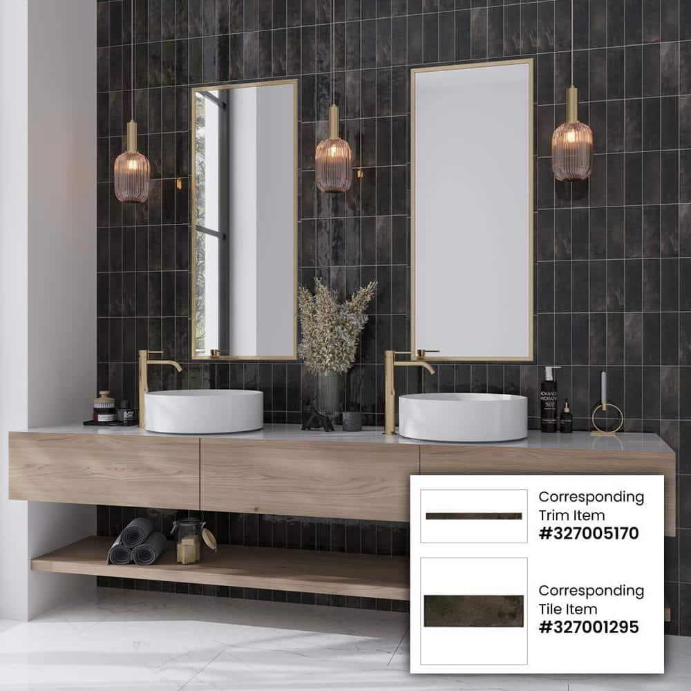 2.58'' W x 7.9'' L Ceramic Subway Singular Tile