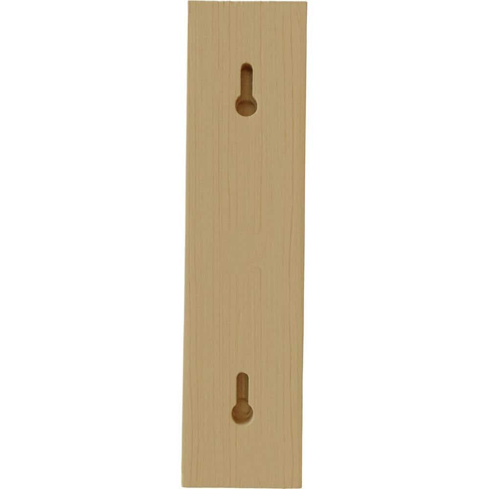 Ekena Millwork 2 1/2"W x 10 3/4"D x 10 1/4"H Reece Shelf Bracket, Alder