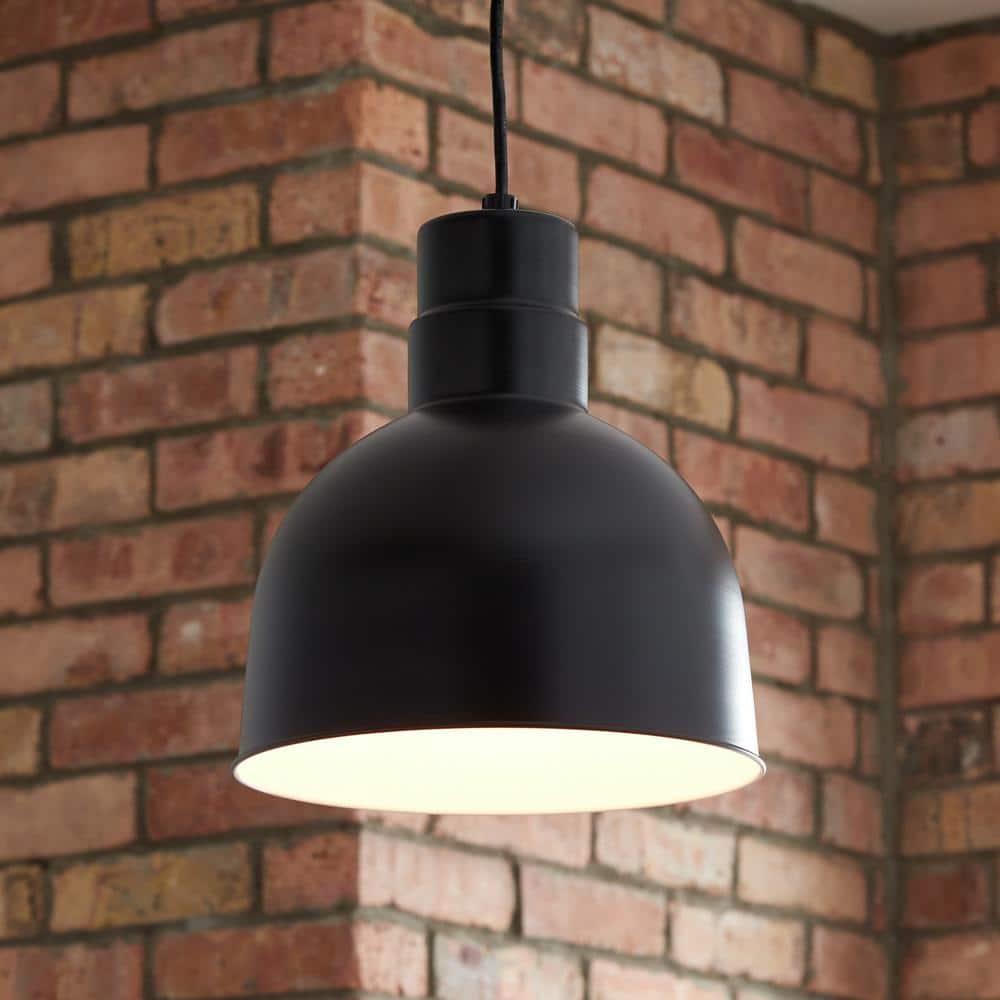 Millennium Lighting R Series 1 - Light Pendant in  Satin Black