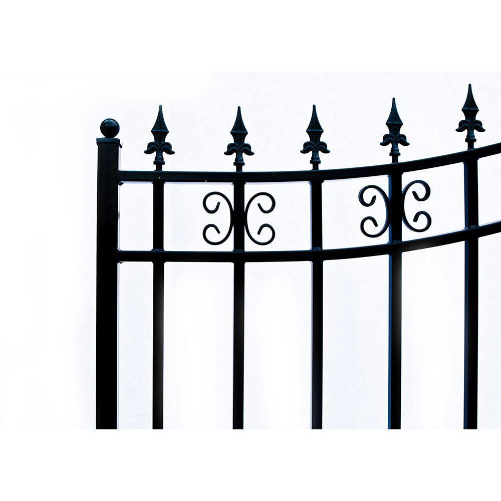Prague Black Metal Gate