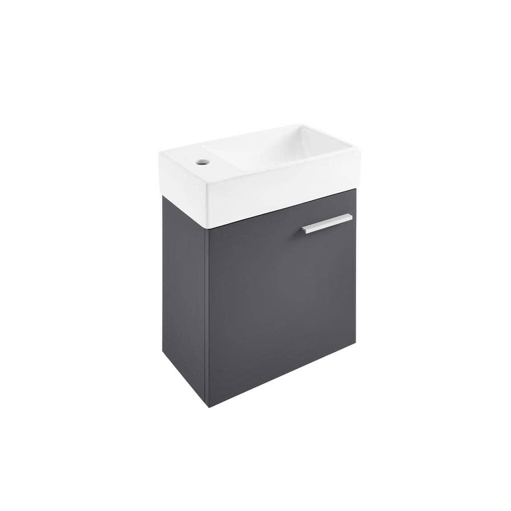 Colmer 18" Wall-Mounted Bathroom Vanity
