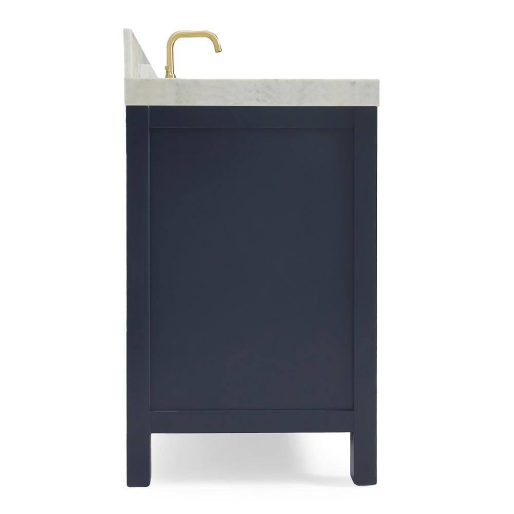 Cambridge 54'' Single Bathroom Vanity with Carrara Marble Top