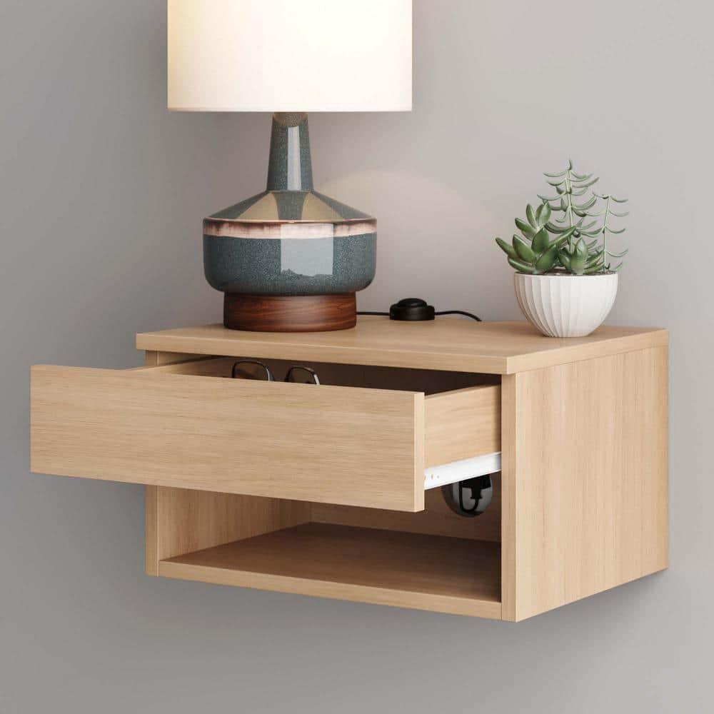 Nathan James Beacon Rustic Nightstand (Set of 2)