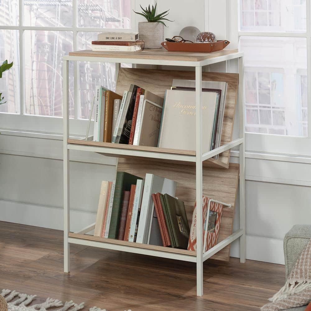 Sauder Nova Loft Accent Storage Cabinet Kiln Acacia