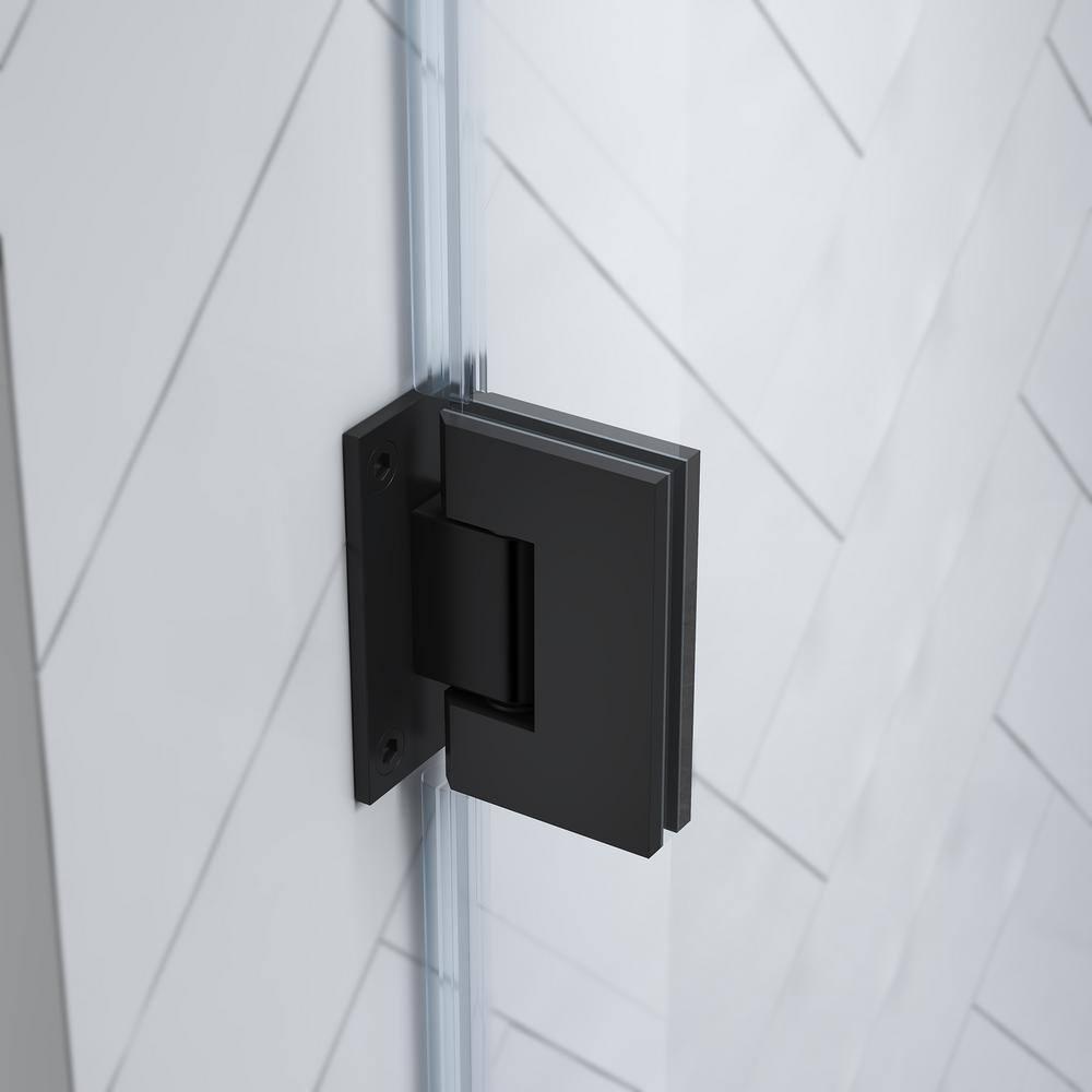 Ove Decors Endless Tampa-Pro 60" W x 72" H Alcove Frameless Shower Kit, Door, Panel, Base TP0180190