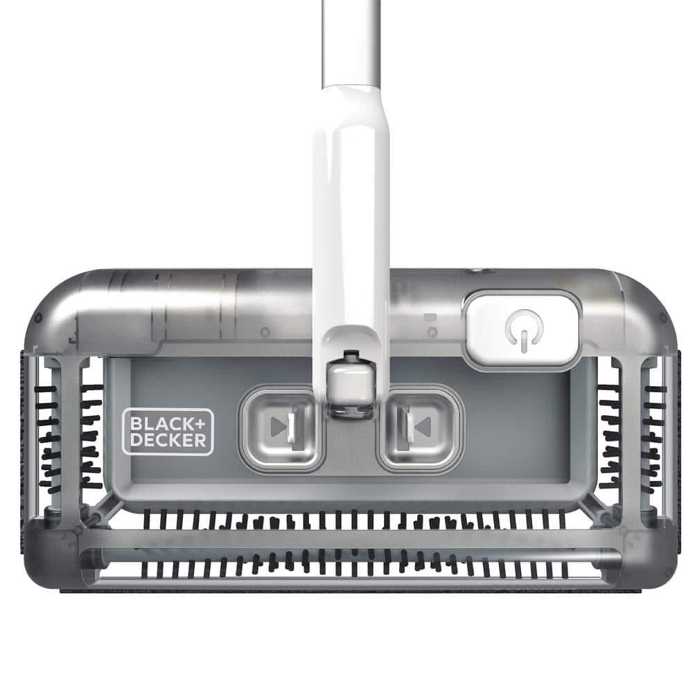 BLACK+DECKER Floor Sweeper, 50 Minutes Runtime, Powder White
