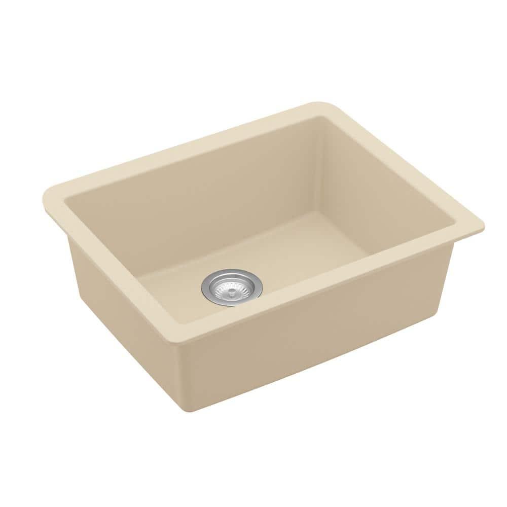 Karran Undermount Quartz Composite 31-3/4'' X 19-1/4'' Single Bowl Kitchen Sink