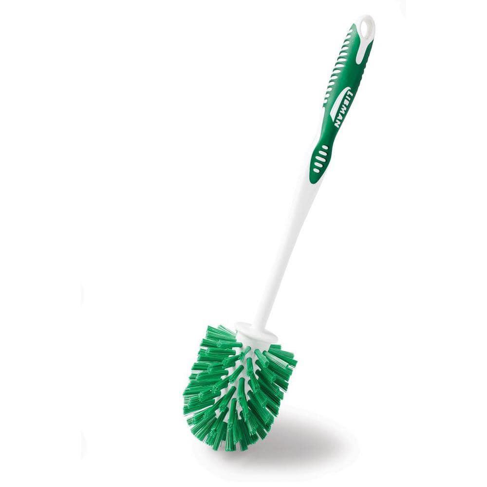 Libman Polypropylene Toilet Bowl Brush and Holder (2-Pack)