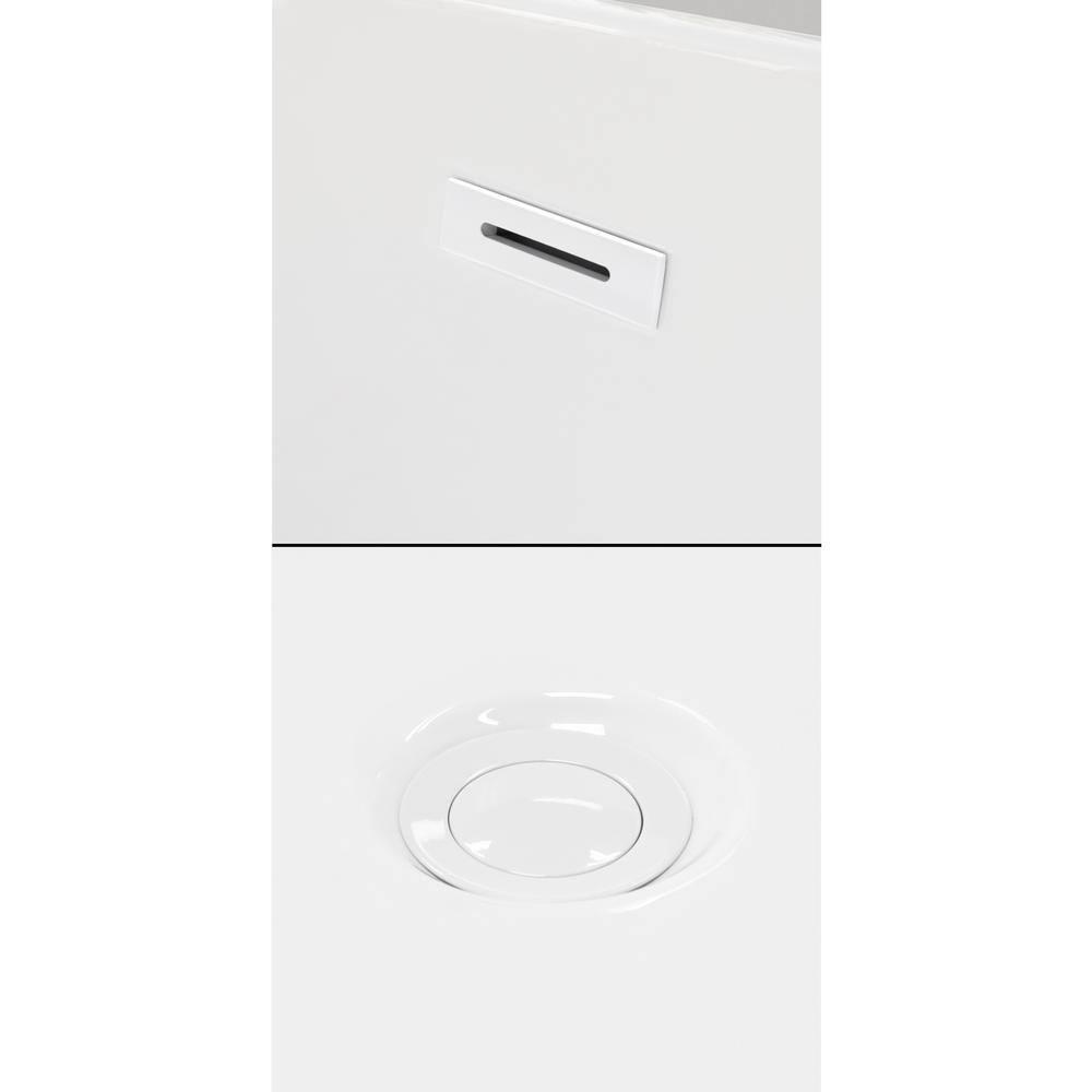Brooklyn 67'' x 30'' Freestanding Soaking Acrylic Bathtub
