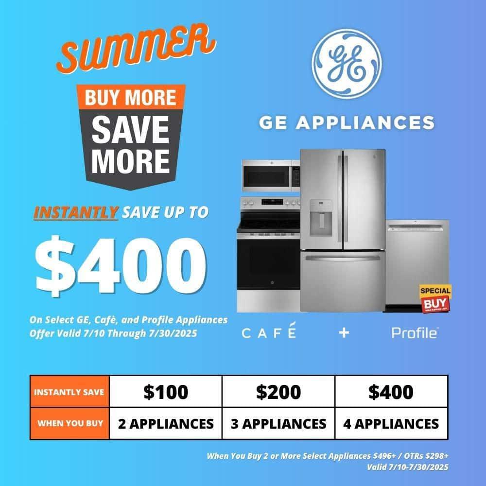 GE Appliances 30" 6.6 cu. ft. Freestanding Electric Range with 5 Elements and Convection Oven