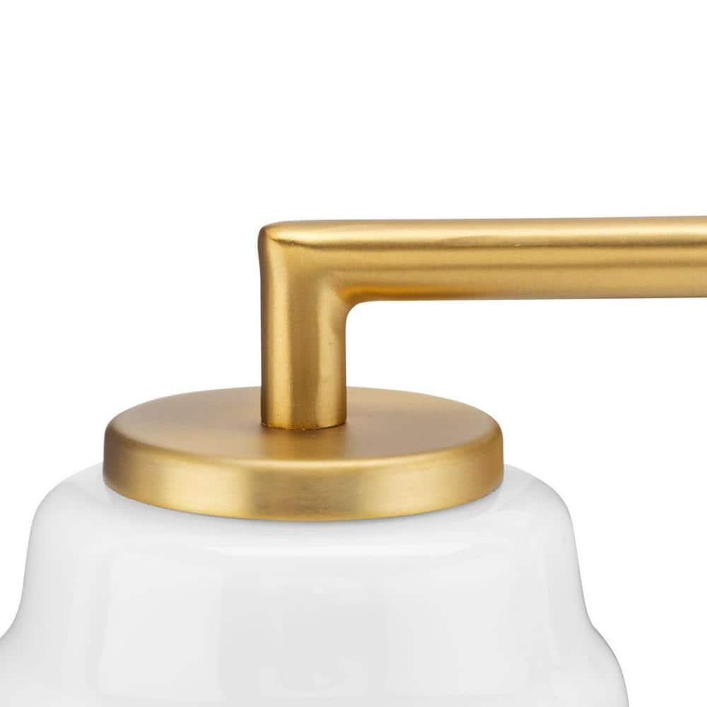 Progress Lighting Three-Light Industrial Vanity Light