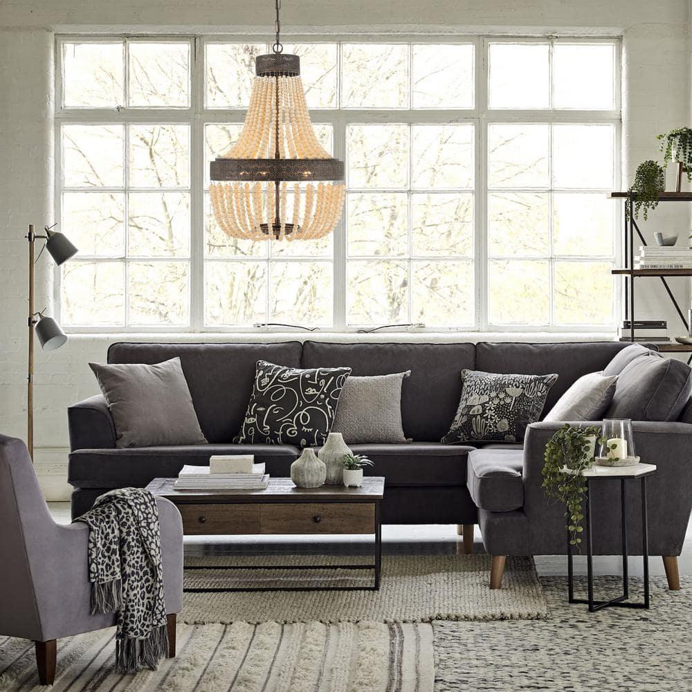 5 - Light Unique / Statement Empire Chandelier
