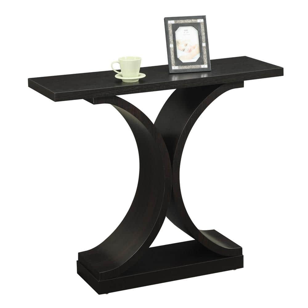 Newport Infinity Console Table, Espresso