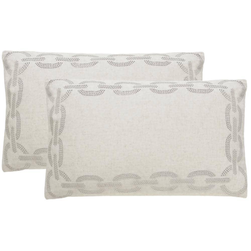 Safavieh Abstract Reversible Throw Pillow (Set of 2)