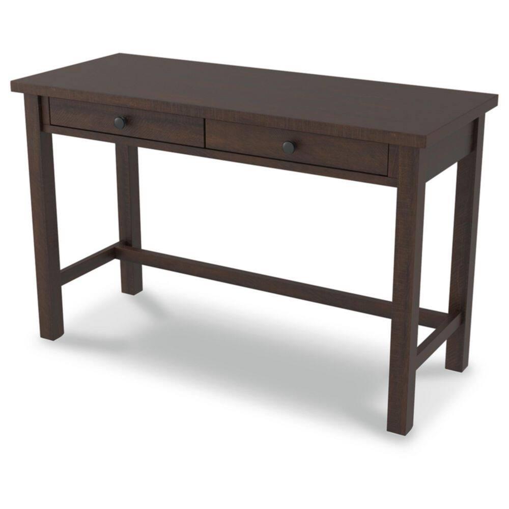 Signature Design by Ashley Casual Camiburg 2 Drawer Home Office Desk, Warm Brown