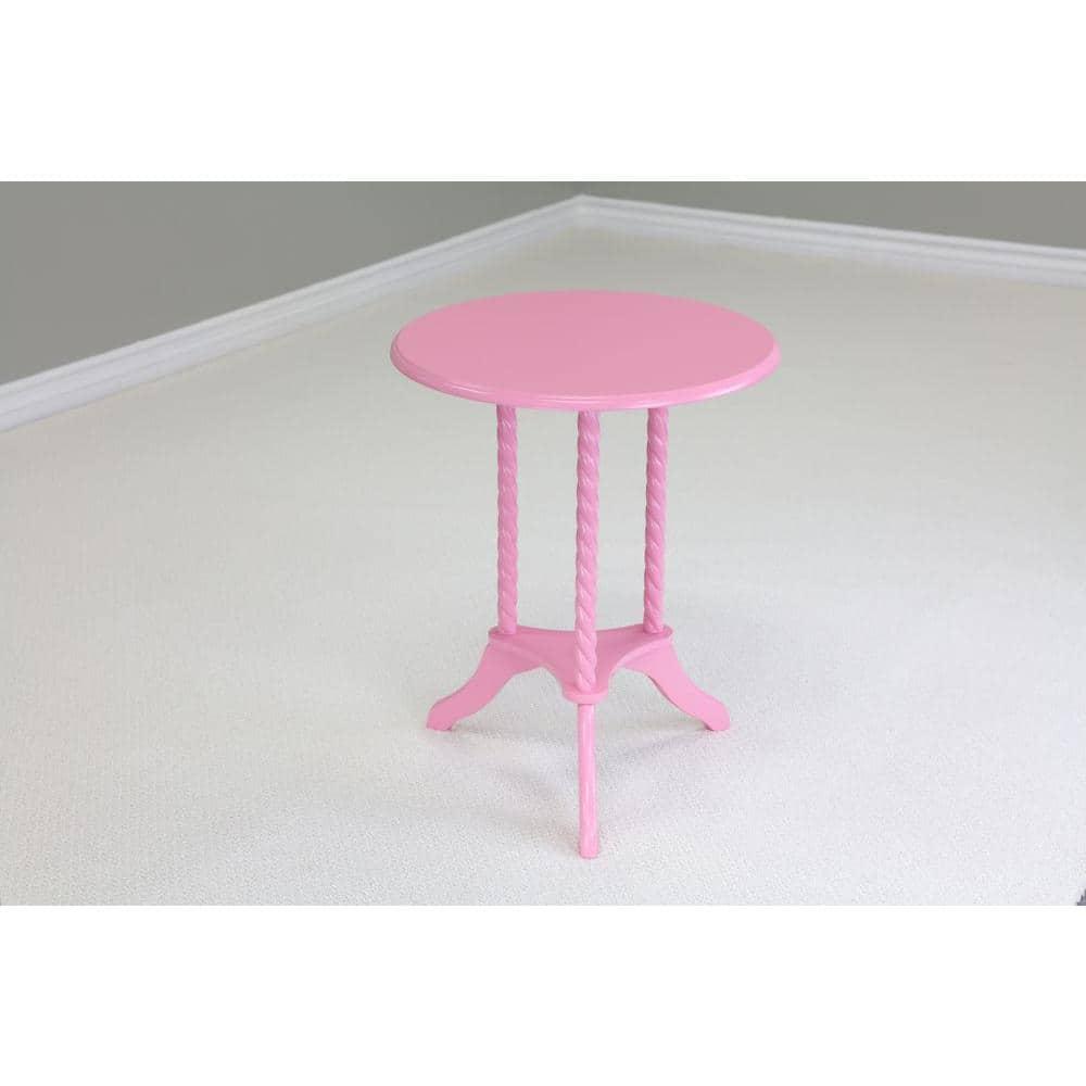 Home Craft Round End Table, Multiple Colors