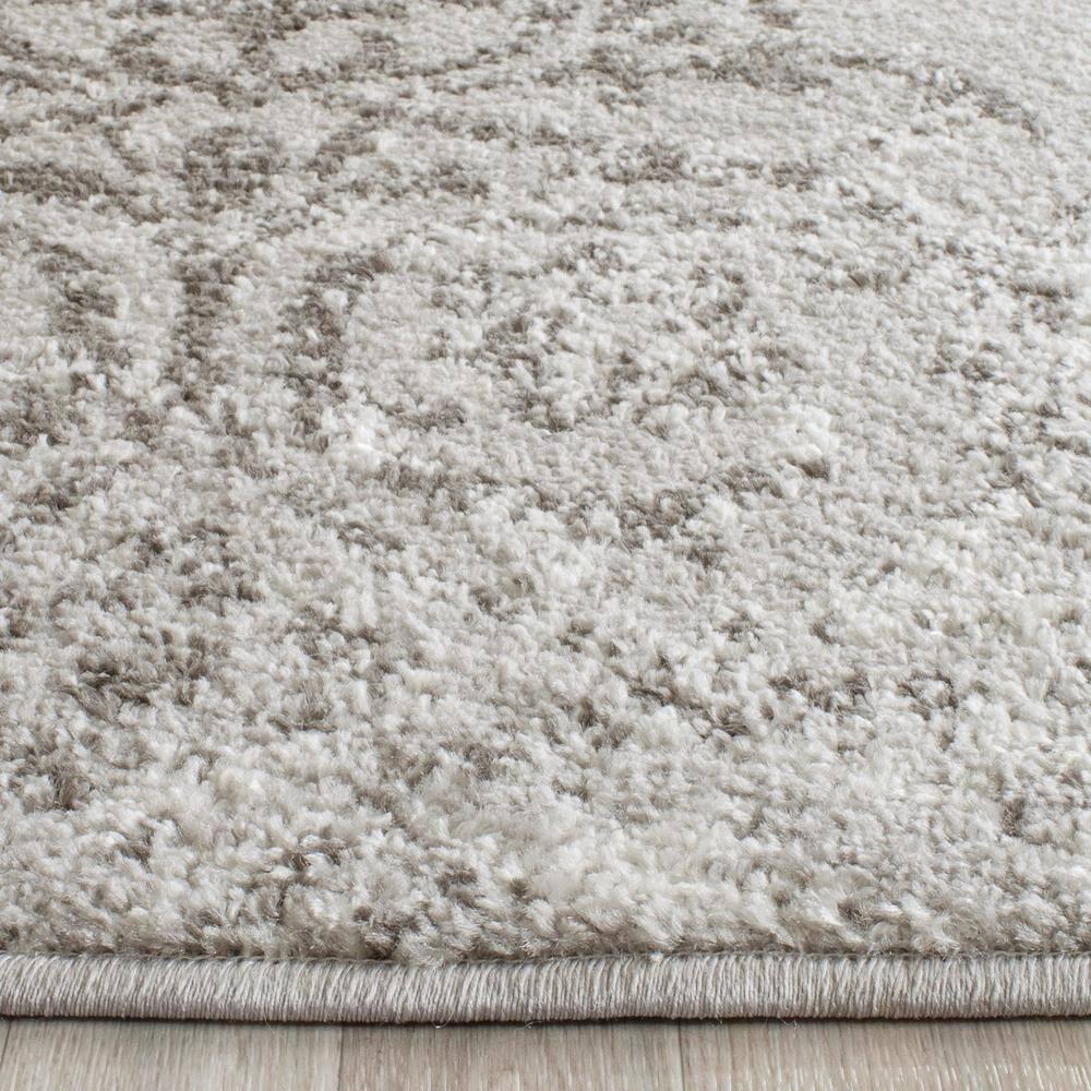 Adirondack ADR114 Machine Made Indoor Accent Rug - Silver/Ivory - 3'x5' - Safavieh