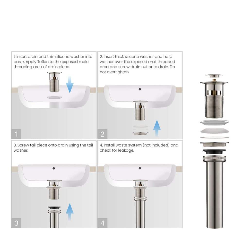 Circular Single-Hole Single-handle Bathroom Faucet