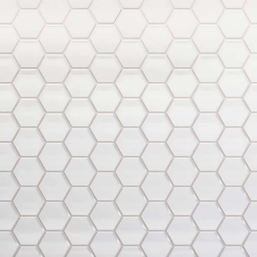 3" Beehive 10.25in.x11.75in. Glass Mosaic Tile