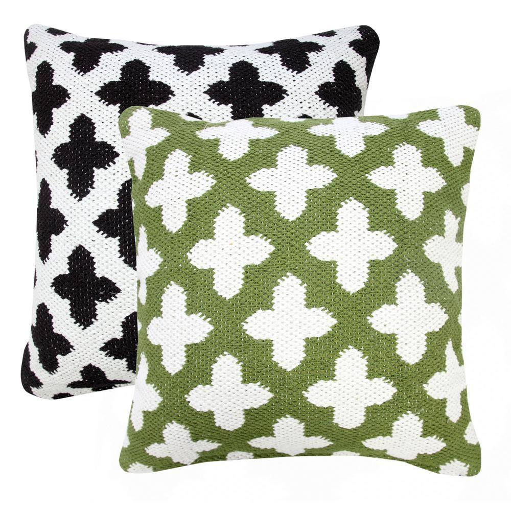 Rajani Home Motiff Geometric Cotton Pillow Cover