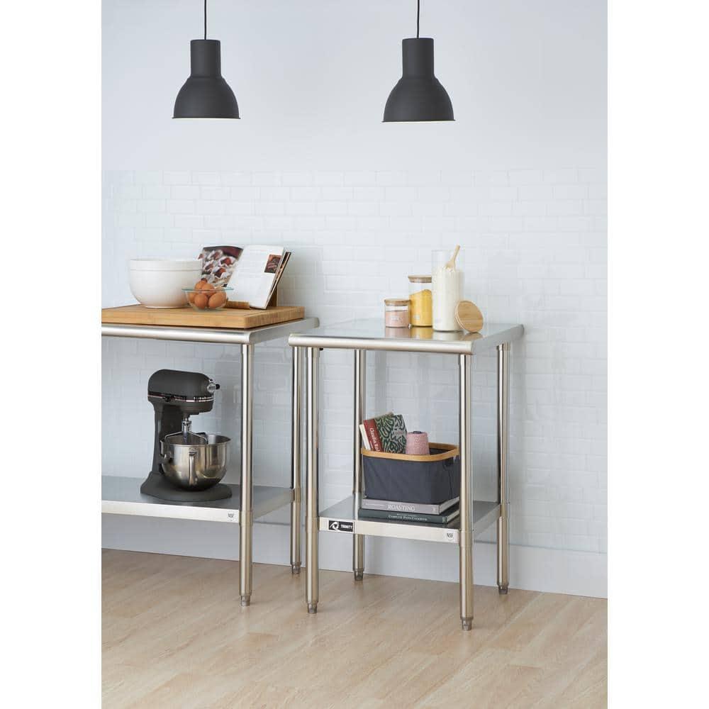 Prep & Savour Hany Metal Prep Table