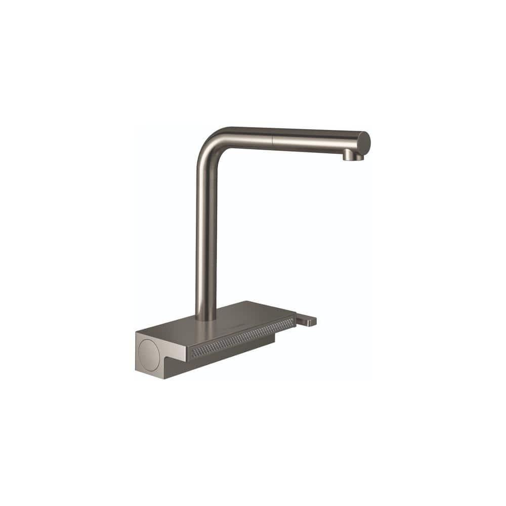 Aquno Select Kitchen Faucet with L-Shape 2-Spray Pull-Out Spout, 1.75