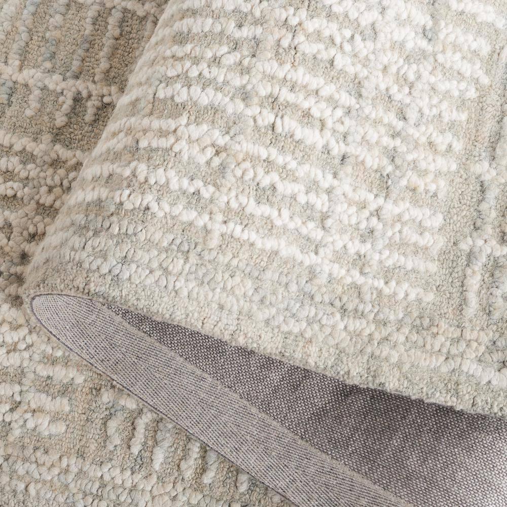 Abstract ABT275 Handmade Tufted Accent Rug - Grey/Ivory - 3'-0" x 5'-0" - Safavieh