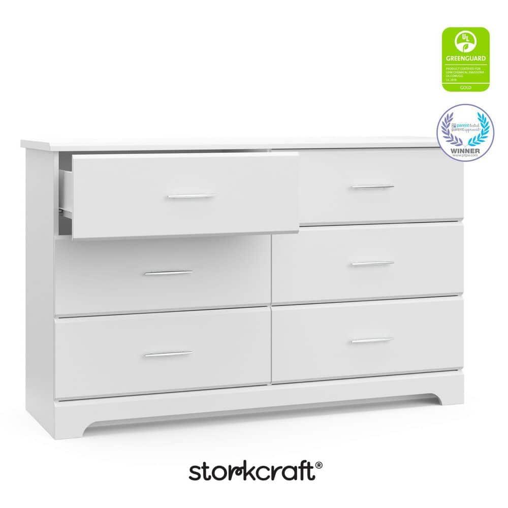 Brookside 6 Drawer Double Dresser