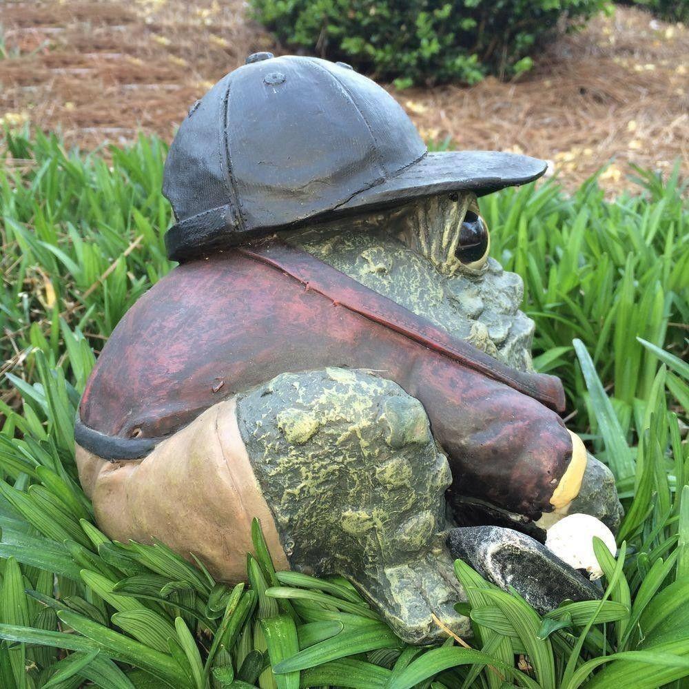HomeStyles Golfer Character Toad/Frog Garden Statue