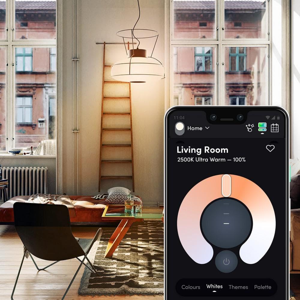 LIFX Color A19 800 lumens, Billions of Colors and Whites, Wi-Fi Smart LED Light Bulb, No Bridge Required, Works with Alexa, Hey Google, HomeKit and Siri (2-Pack)