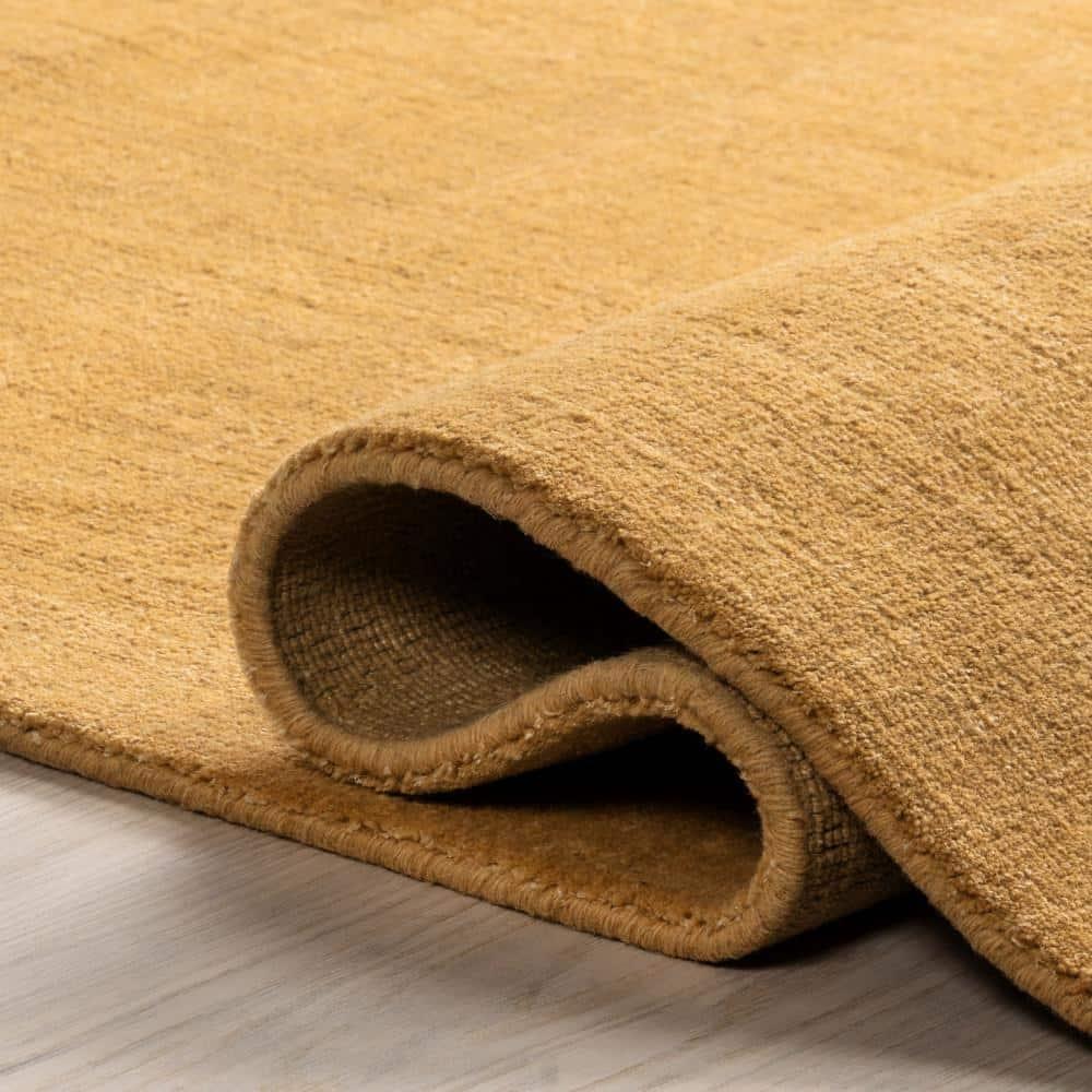 Lahjar Speckled Wool Blend Area Rug