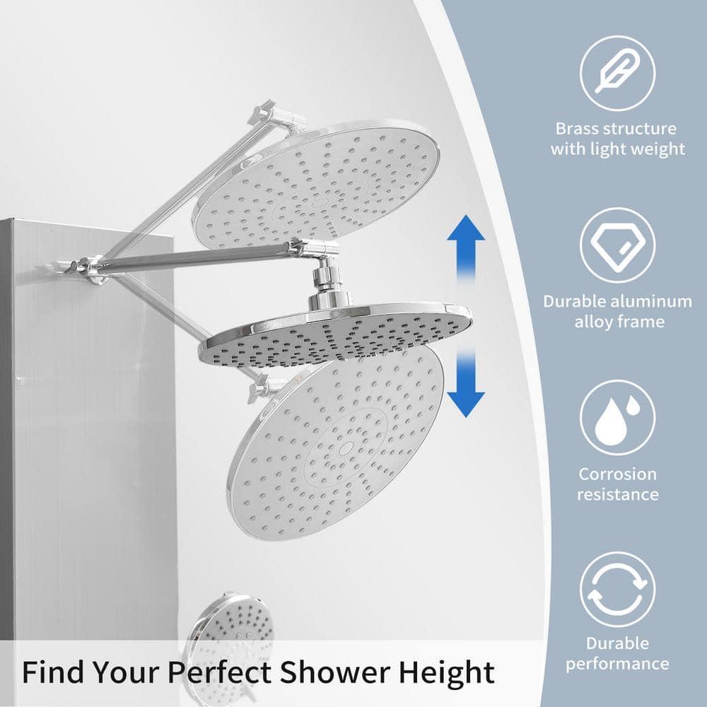 60.55'' Shower Panel with Adjustable Shower Head