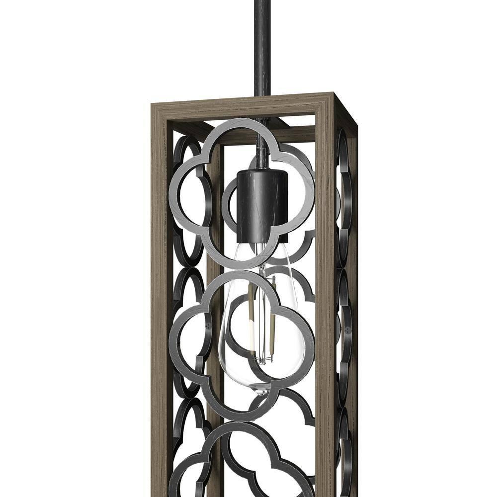 Hunter Fan Gablecrest 1 - Light Single Rectangle Pendant